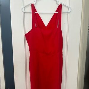 Silence and noise size 4 red cocktail dress urban outfitters